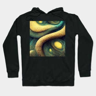 Snake skin texture Hoodie